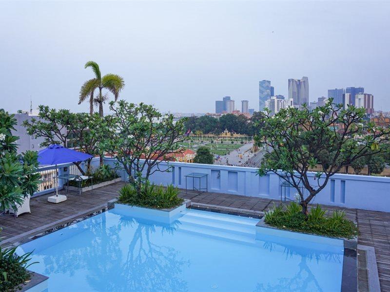 The Frangipani Royal Palace Hotel Phnom Penh Exterior foto